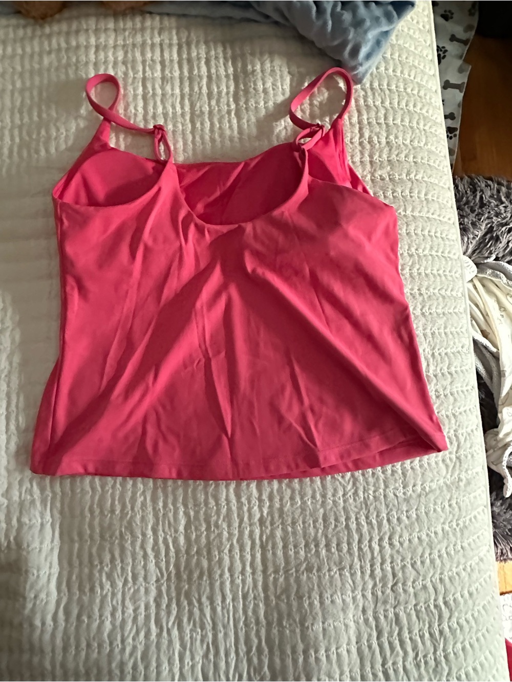 Athleta Bright Pink Slim Spaghetti-Strap Camisole - Picture 2 of 3